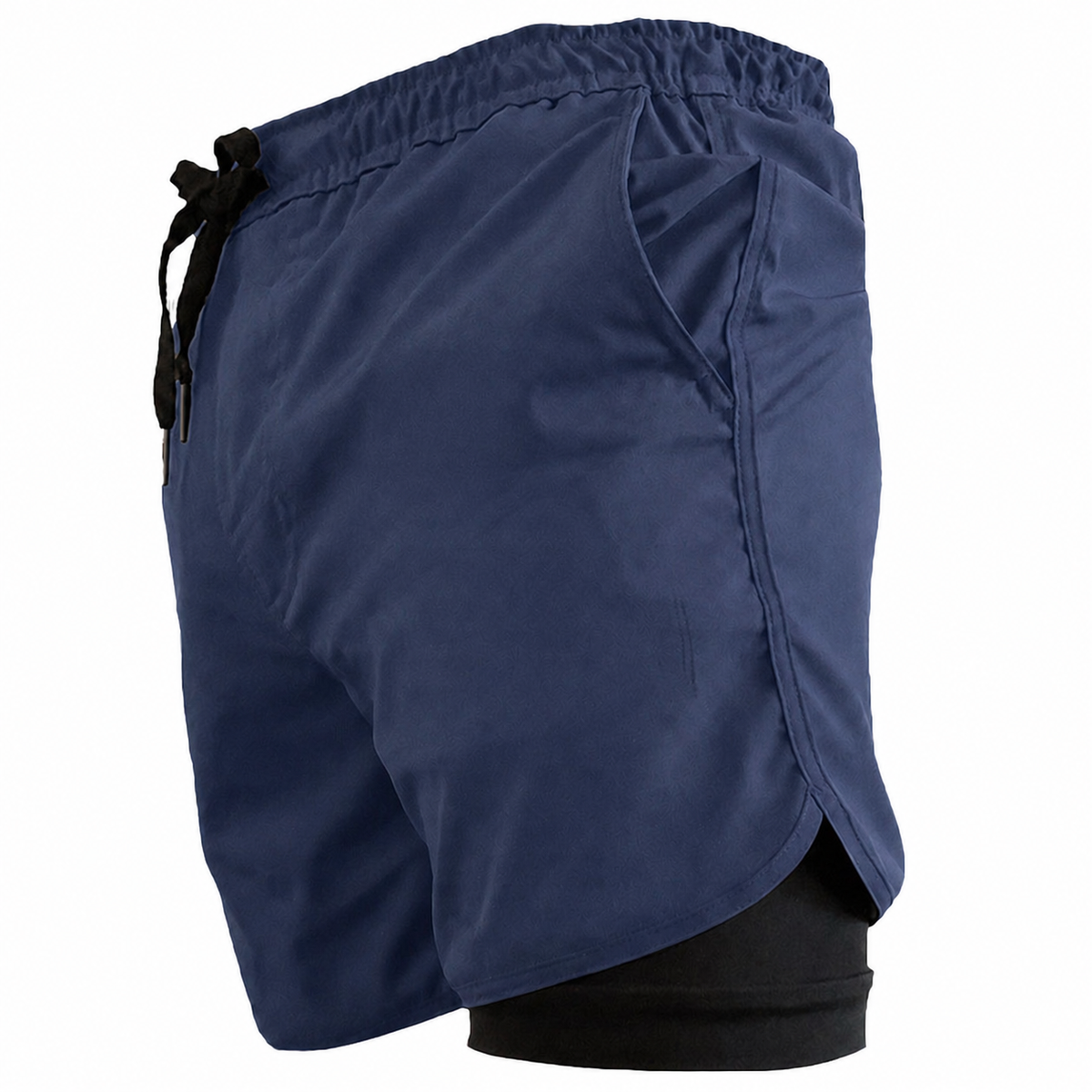 JONESWAY Gemini short w/ built in athletic compression liner for phone 